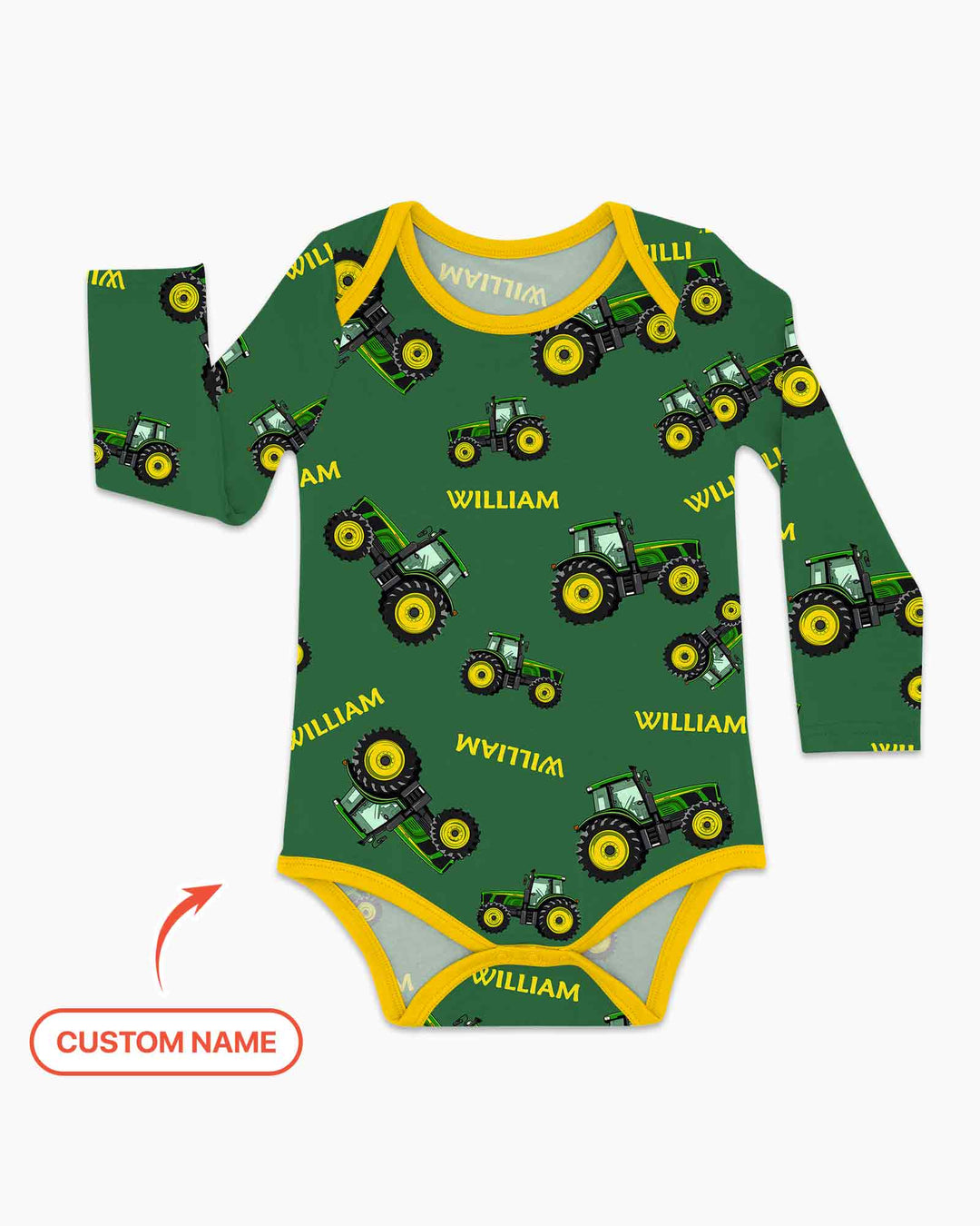 Gerippte Babykleidung mit individuellem Foto - Weich &amp; Skizzenhaft