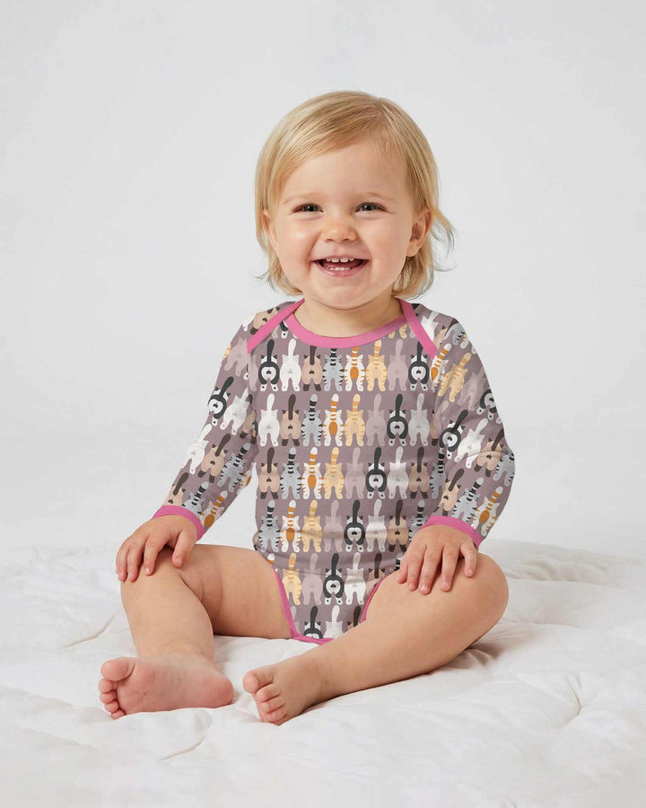Gerippte Babykleidung mit individuellem Foto - Weich &amp; Skizzenhaft
