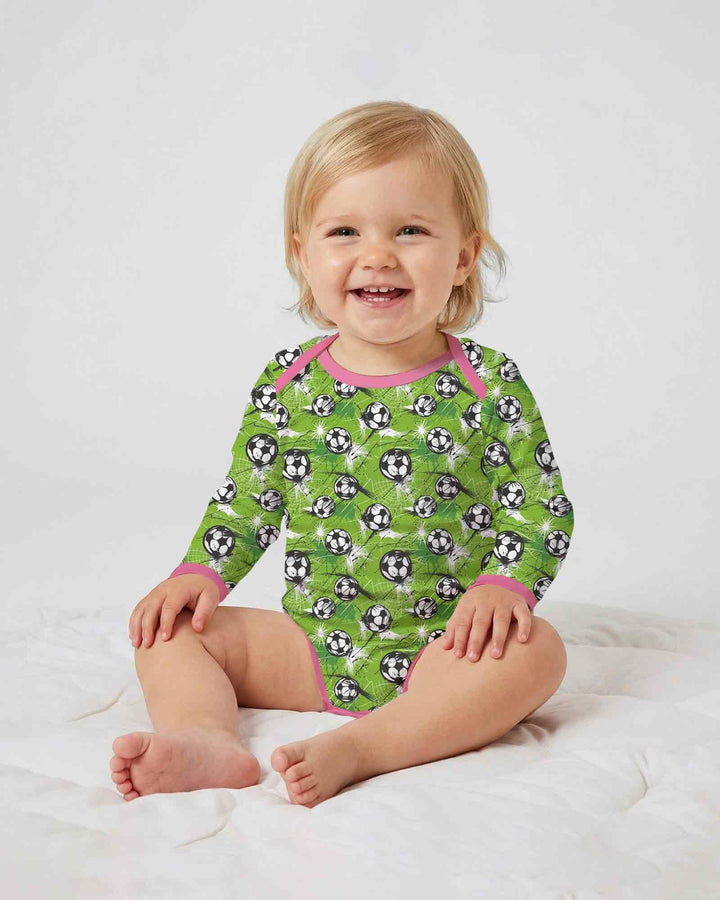 Gerippte Babykleidung mit individuellem Foto - Weich &amp; Skizzenhaft