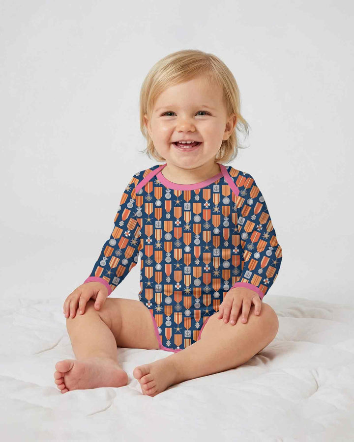 Gerippte Babykleidung mit individuellem Foto - Weich &amp; Skizzenhaft