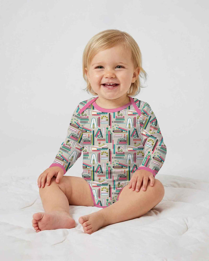 Gerippte Babykleidung mit individuellem Foto - Weich &amp; Skizzenhaft