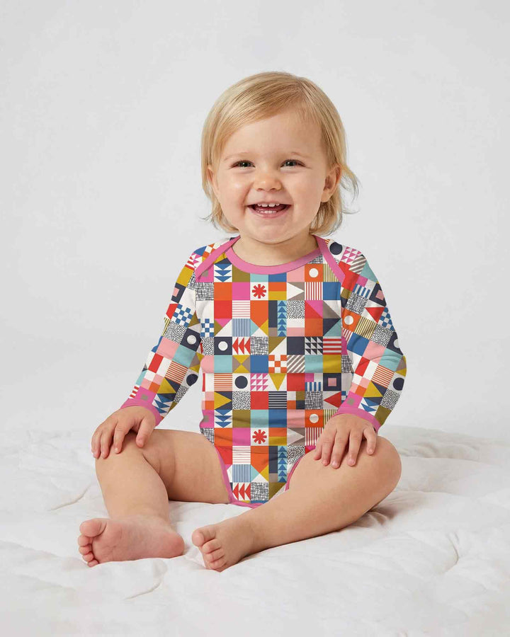 Gerippte Babykleidung mit individuellem Foto - Weich &amp; Skizzenhaft