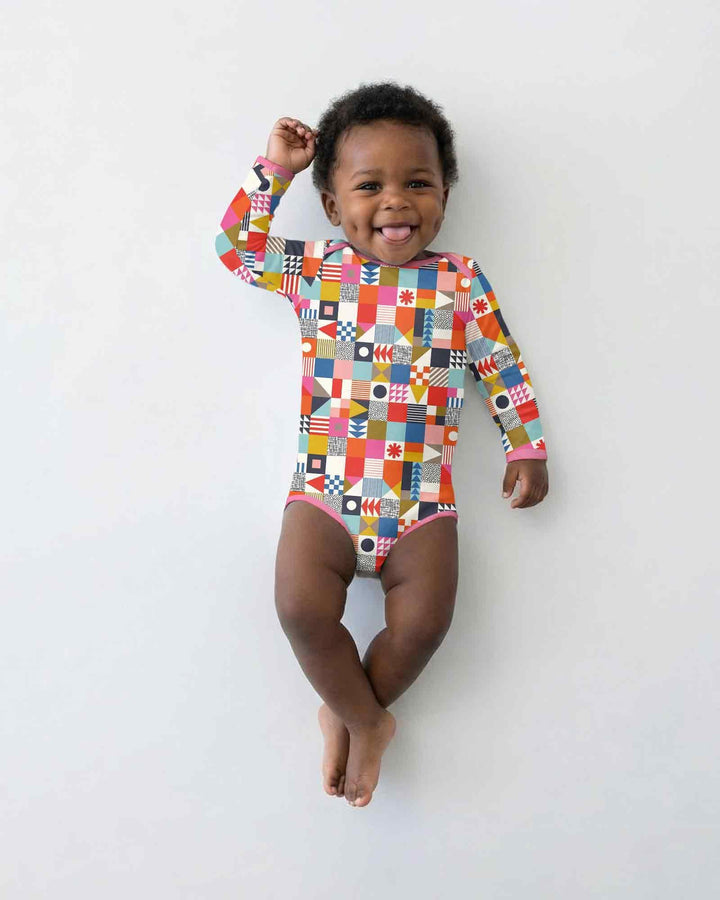 Gerippte Babykleidung mit individuellem Foto - Weich &amp; Skizzenhaft