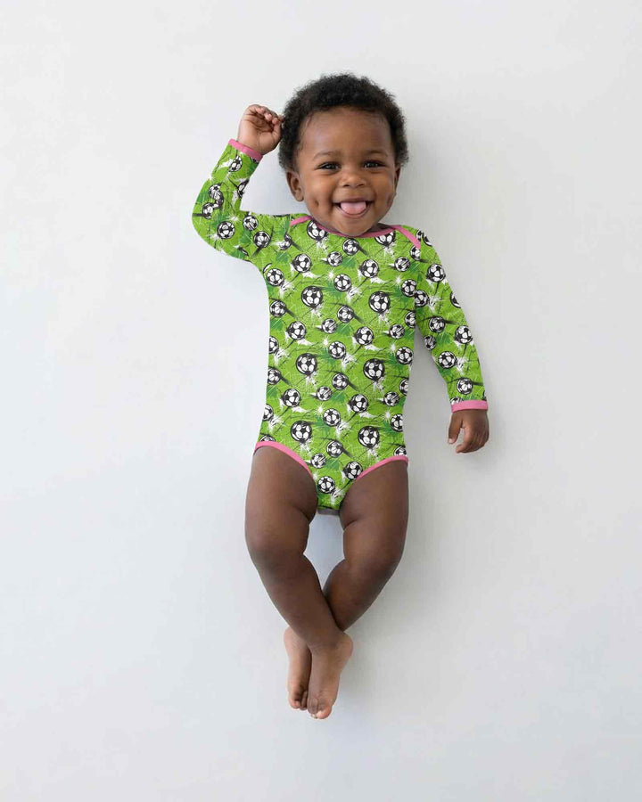 Gerippte Babykleidung mit individuellem Foto - Weich &amp; Skizzenhaft