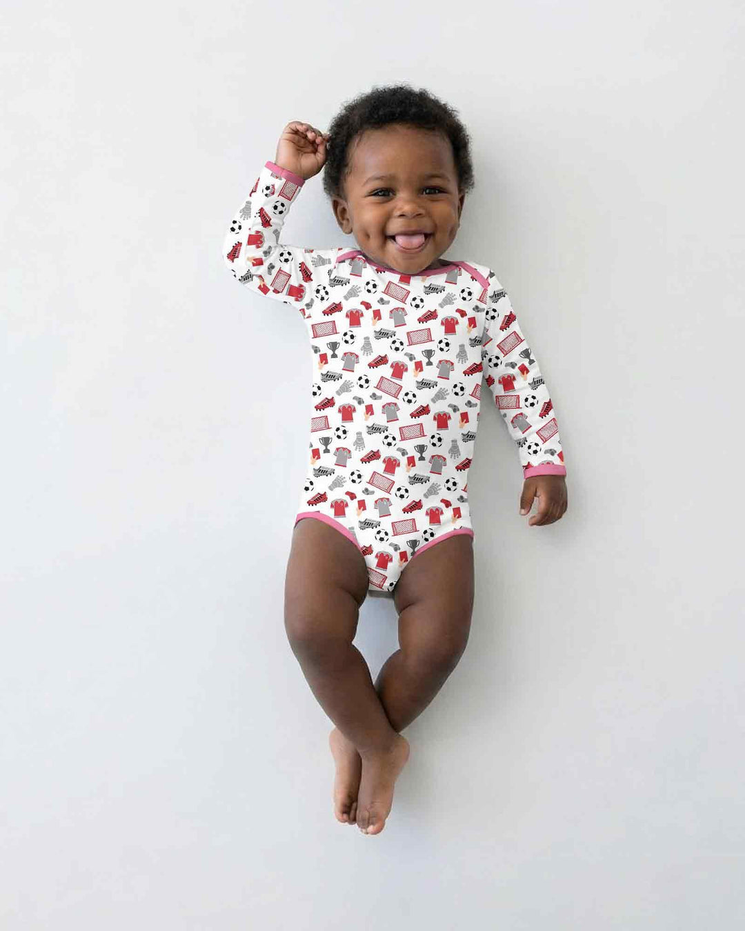 Gerippte Babykleidung mit individuellem Foto - Weich &amp; Skizzenhaft