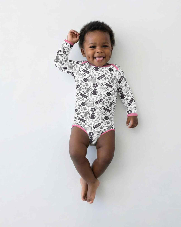 Soccer Doodle Bamboo BodySuit
