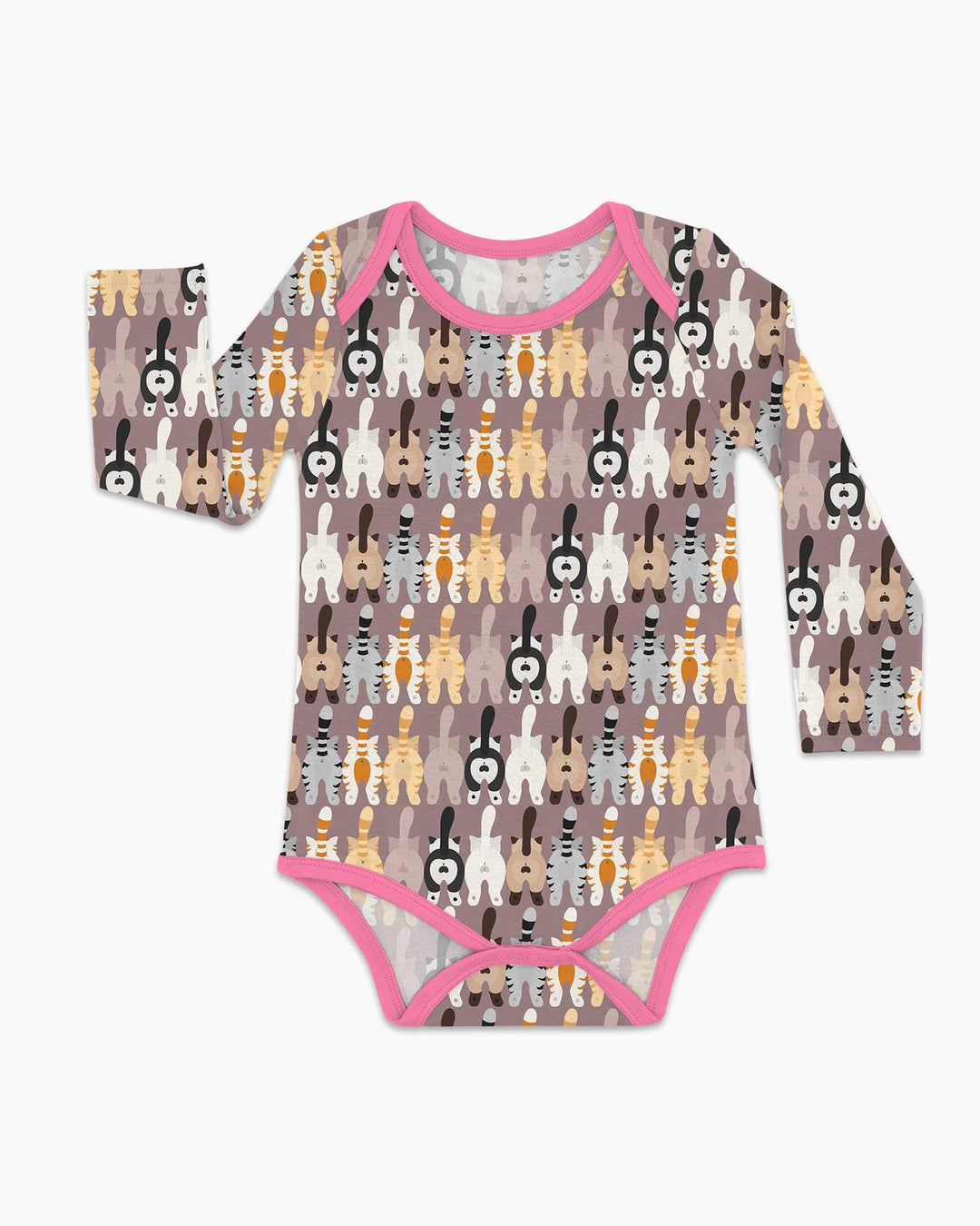 Gerippte Babykleidung mit individuellem Foto - Weich &amp; Skizzenhaft