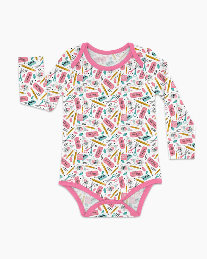 Gerippte Babykleidung mit individuellem Foto - Weich &amp; Skizzenhaft