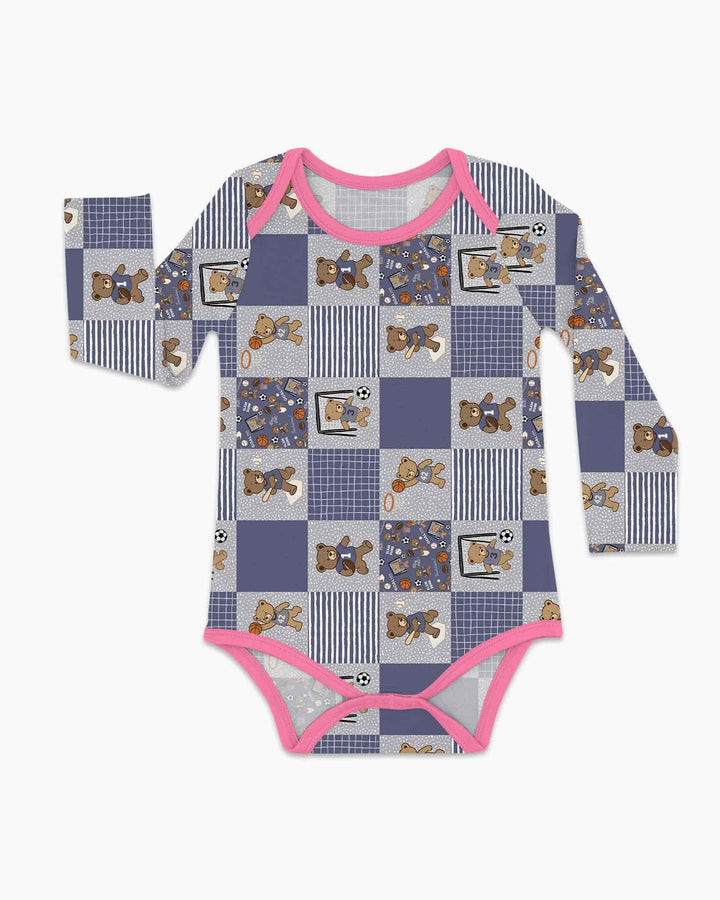 Gerippte Babykleidung mit individuellem Foto - Weich &amp; Skizzenhaft