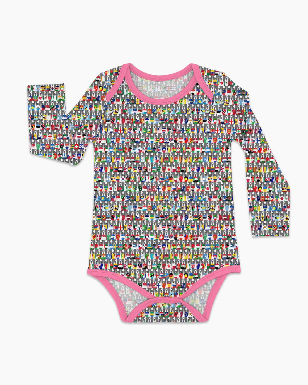 Gerippte Babykleidung mit individuellem Foto - Weich &amp; Skizzenhaft