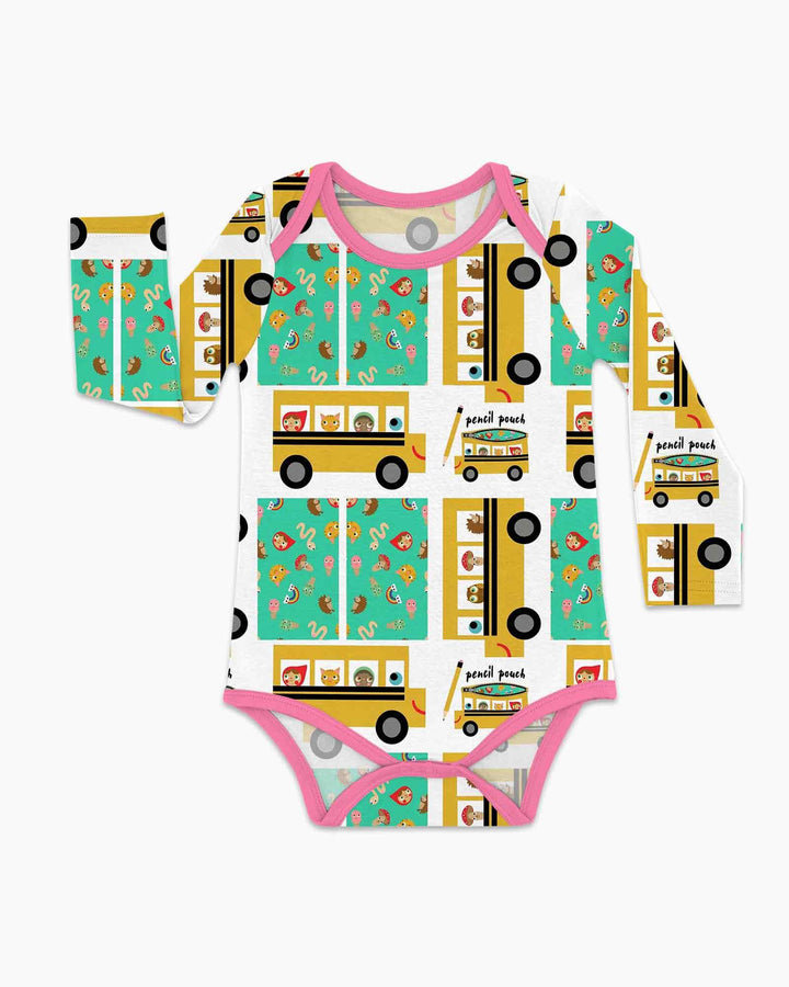 Gerippte Babykleidung mit individuellem Foto - Weich &amp; Skizzenhaft