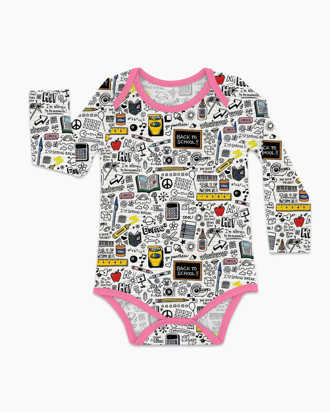 Gerippte Babykleidung mit individuellem Foto - Weich &amp; Skizzenhaft