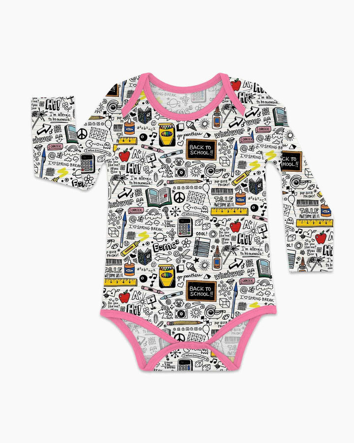 Gerippte Babykleidung mit individuellem Foto - Weich &amp; Skizzenhaft