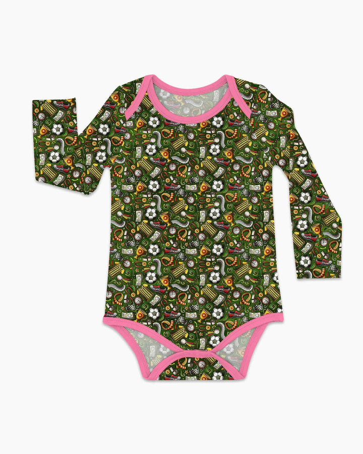 Gerippte Babykleidung mit individuellem Foto - Weich &amp; Skizzenhaft