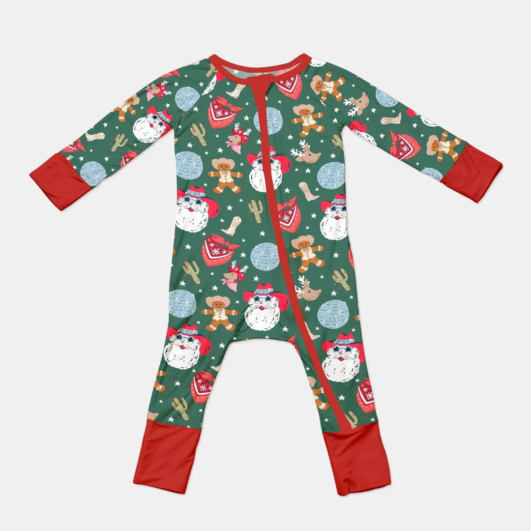 Lovely Western Christmas Boy Convertible Zippy , Lovely Western Christmas Boy Convertible Zippy - 0-3M
