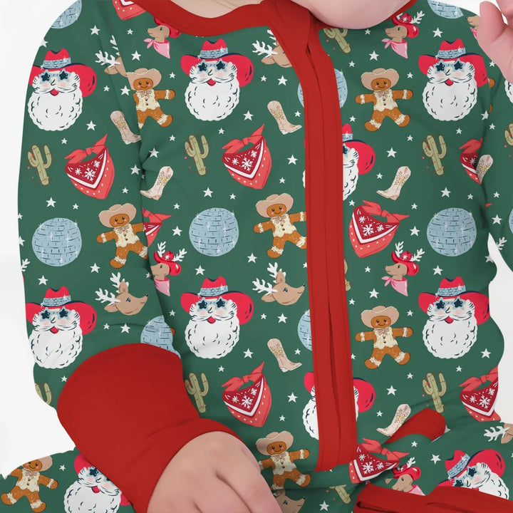 Lovely Western Christmas Boy Convertible Zippy , Lovely Western Christmas Boy Convertible Zippy - 0-3M