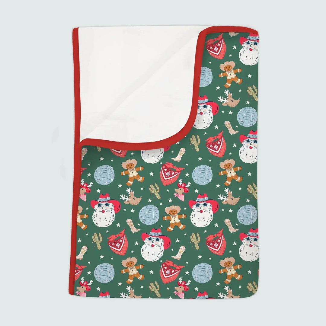 Lovely Western Christmas Boy Toddler Blanket , Lovely Western Christmas Boy Toddler Blanket - Default Title