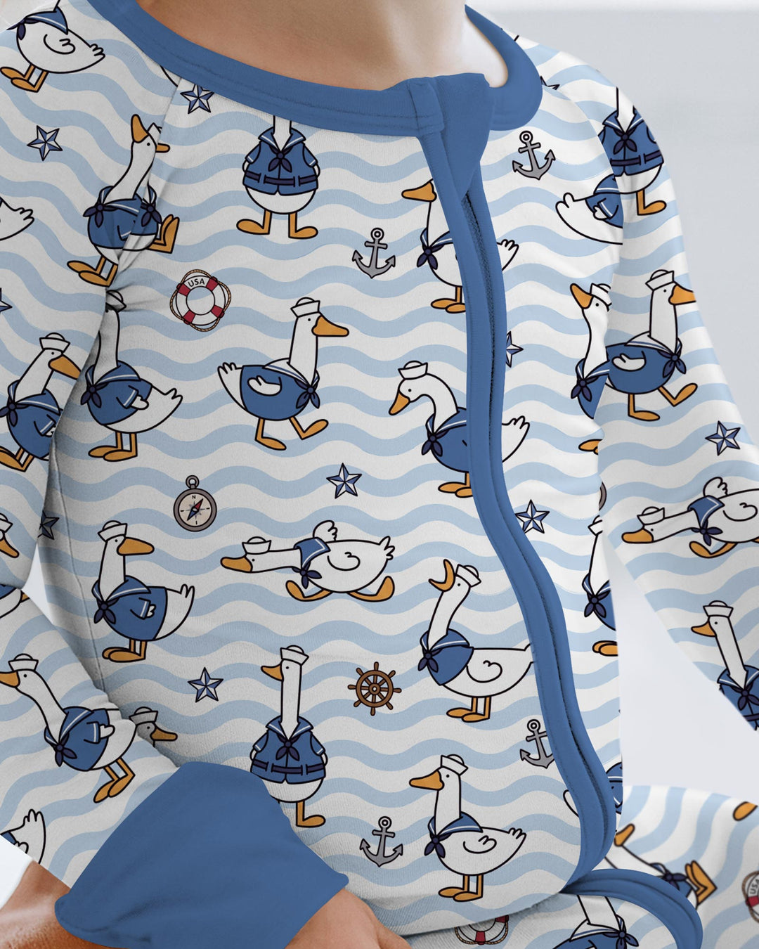 Gerippte Babykleidung mit individuellem Foto - Weich &amp; Skizzenhaft