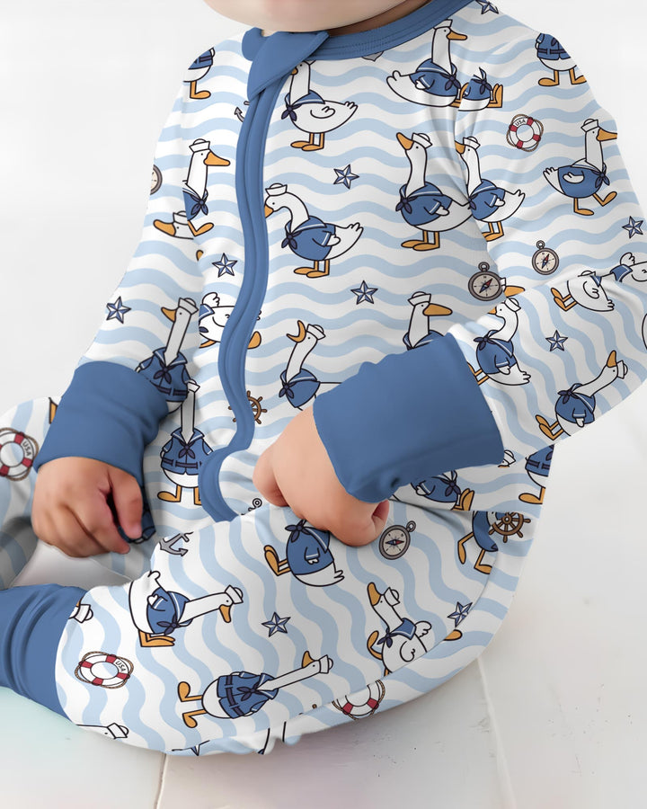 Gerippte Babykleidung mit individuellem Foto - Weich &amp; Skizzenhaft
