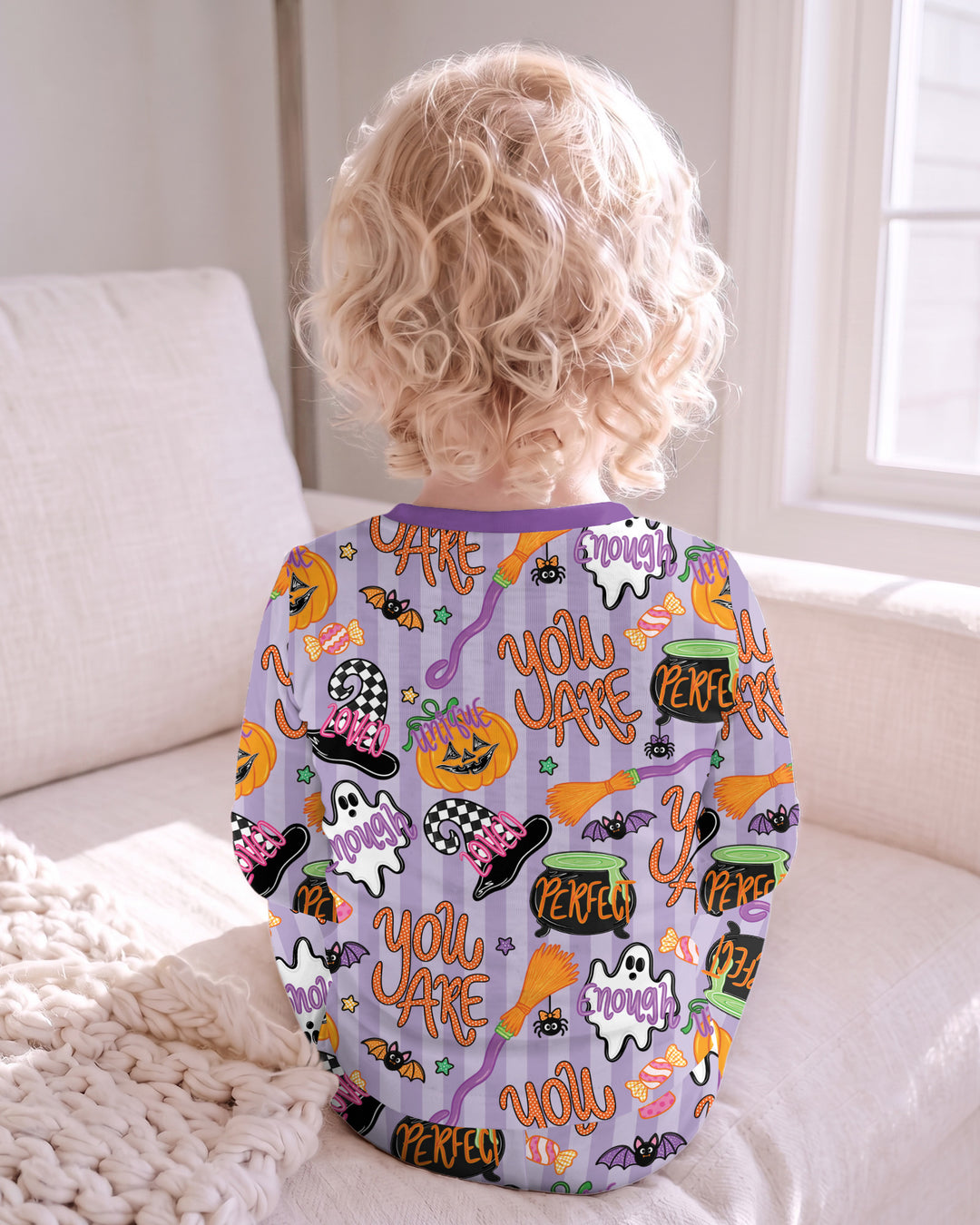 You Are Halloween Ver Bamboo Two Piece Long Sleeve Pajama Set