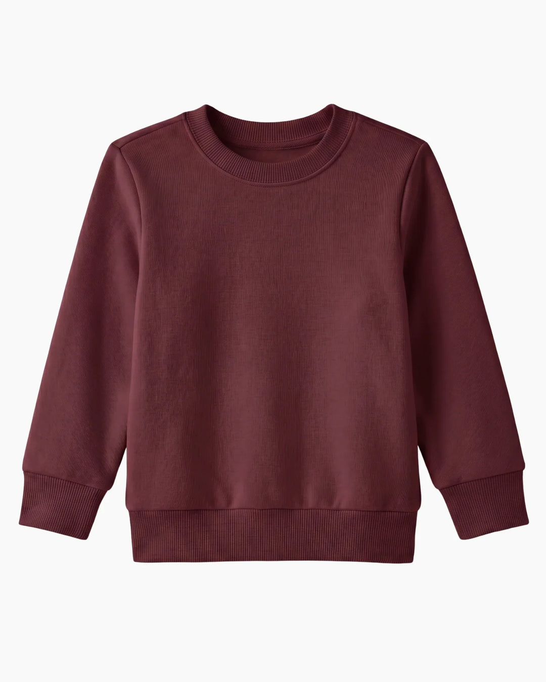 Solid Color Bamboo Crewneck Sweatshirt