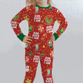 Merry Christmas God Says I Am Two Piece Long Sleeve Pajama Set - Zumbamboo , Merry Christmas God Says I Am Two Piece Long Sleeve Pajama Set - Zumbamboo - 12-18M / Green