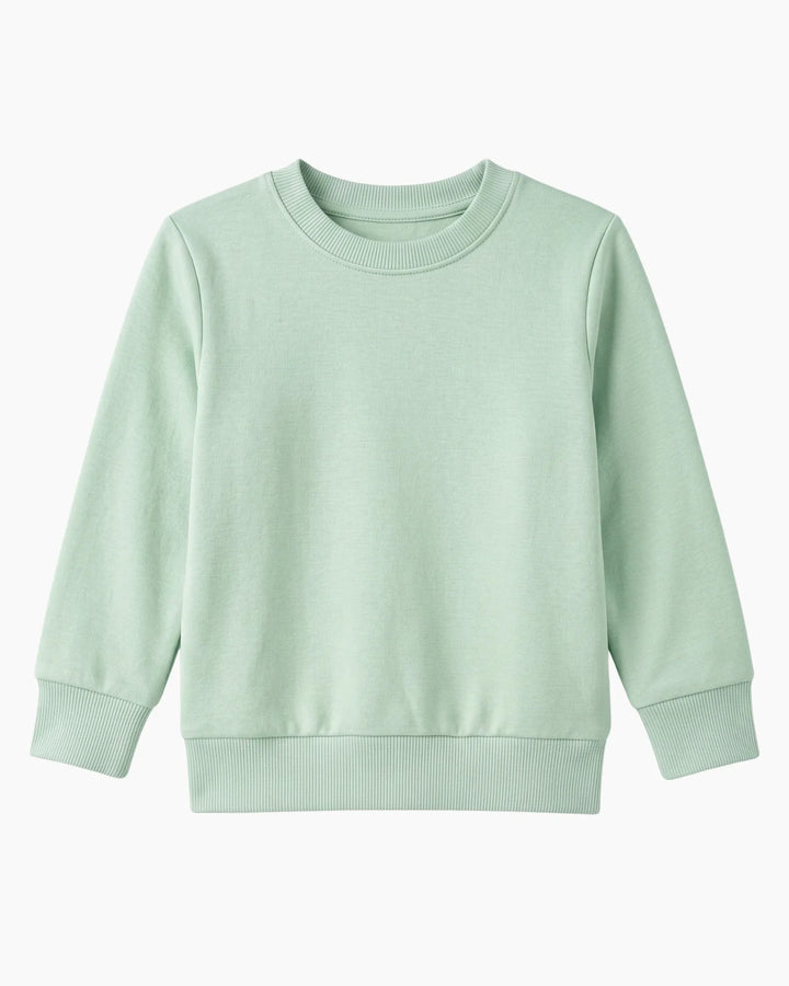 Solid Color Bamboo Crewneck Sweatshirt