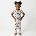 Zweiteiliges, kurzärmliges Pyjama-Set mit Marienkäfern