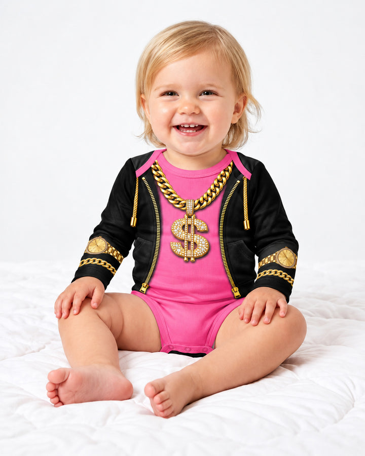 Little Chain King Bamboo Bodysuit