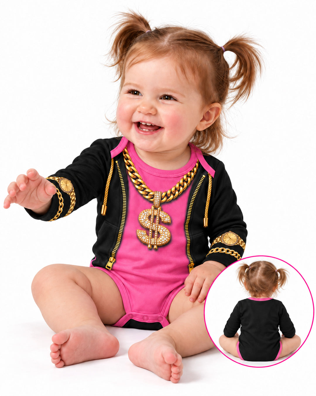 Little Chain King Bamboo Bodysuit