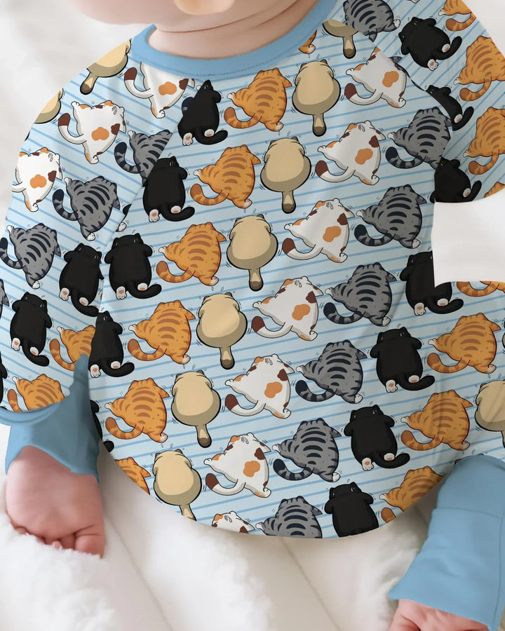 Gerippte Babykleidung mit individuellem Foto - Weich &amp; Skizzenhaft