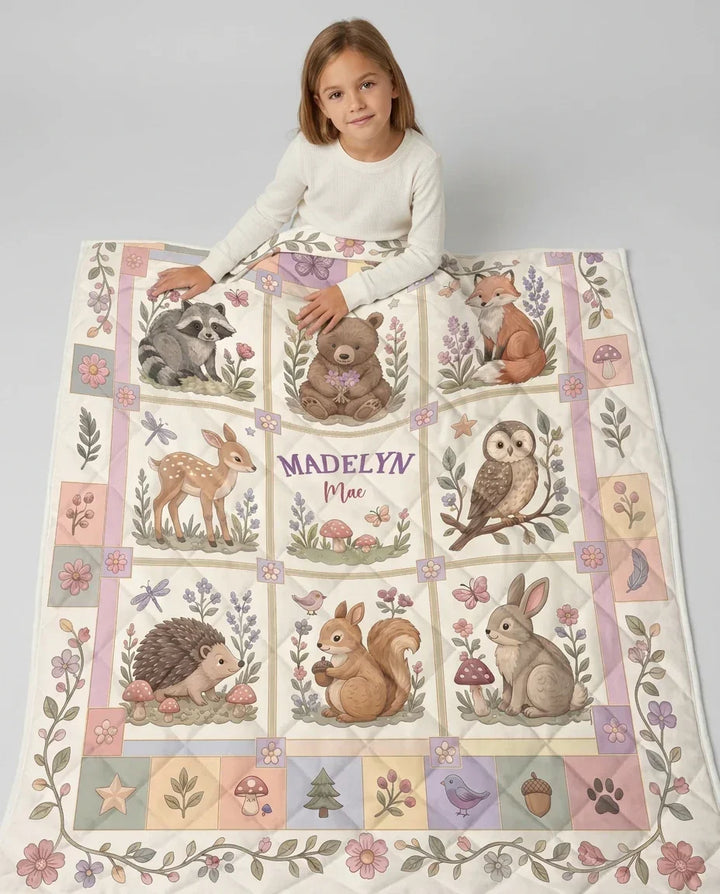 Vorlage Quilt Decke