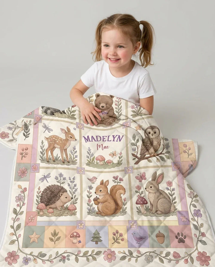 Vorlage Quilt Decke