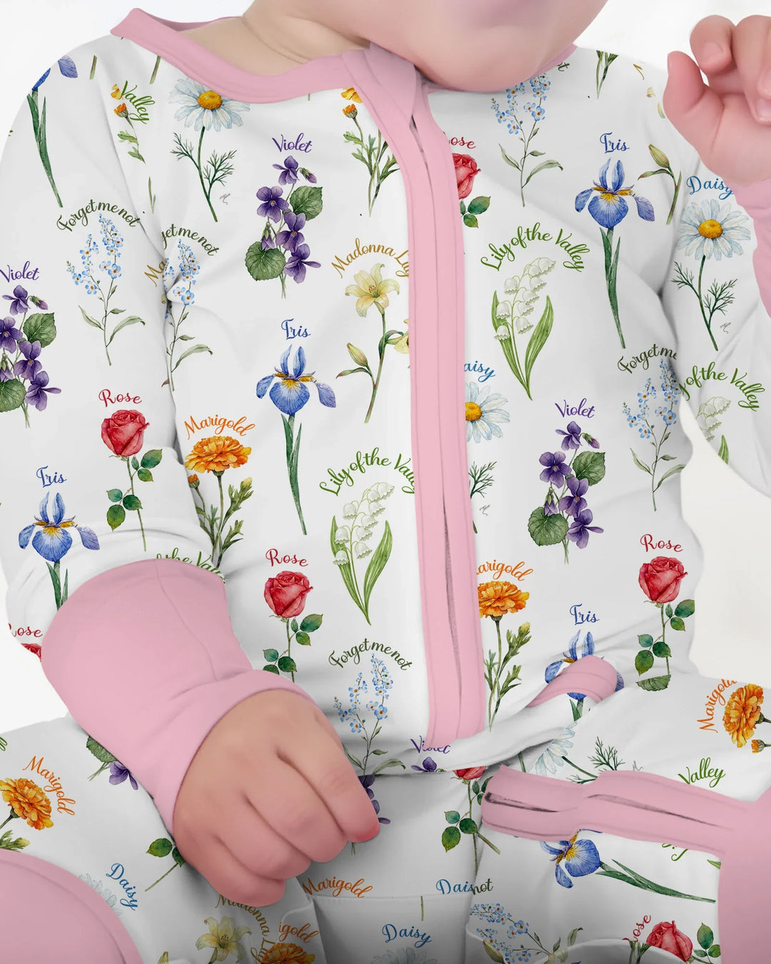Gerippte Babykleidung mit individuellem Foto - Weich &amp; Skizzenhaft