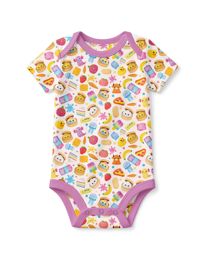 Gerippte Babykleidung mit individuellem Foto - Weich &amp; Skizzenhaft
