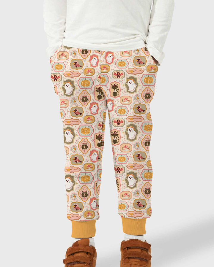 Cute Vintage Magical Cottage Style Halloween Bamboo Jogger