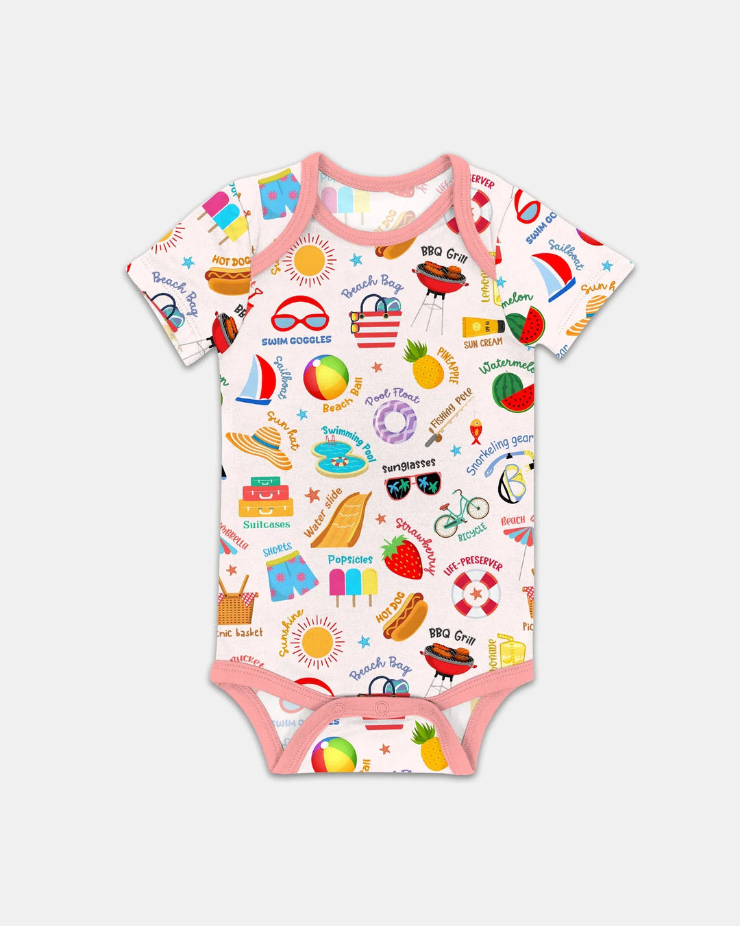 Gerippte Babykleidung mit individuellem Foto - Weich &amp; Skizzenhaft