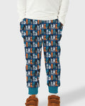 Retro Halloween Cat Bamboo Jogger