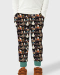 Cute Ghost Witchy Halloween Magic Library Bamboo Jogger