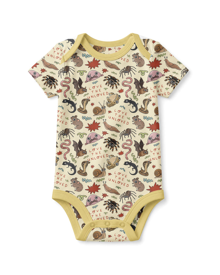 Gerippte Babykleidung mit individuellem Foto - Weich &amp; Skizzenhaft