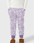Cute Ghost Halloween Pastel Purple Spooky Bamboo Jogger