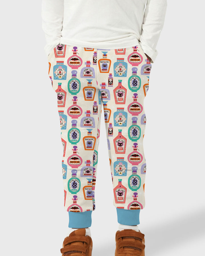 Retro Halloween Potions Bamboo Jogger