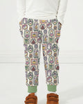 Vintage Halloween Ghost Pumpkin Portraits Bamboo Jogger