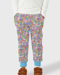 Doodle Characters Pastel Bamboo Jogger