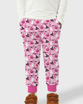 Cute Pink Halloween Ghost Pumpkin Witch Bamboo Jogger