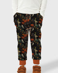 Spooky Cute Ghost Pumpkin Mushroom Halloween Bamboo Jogger