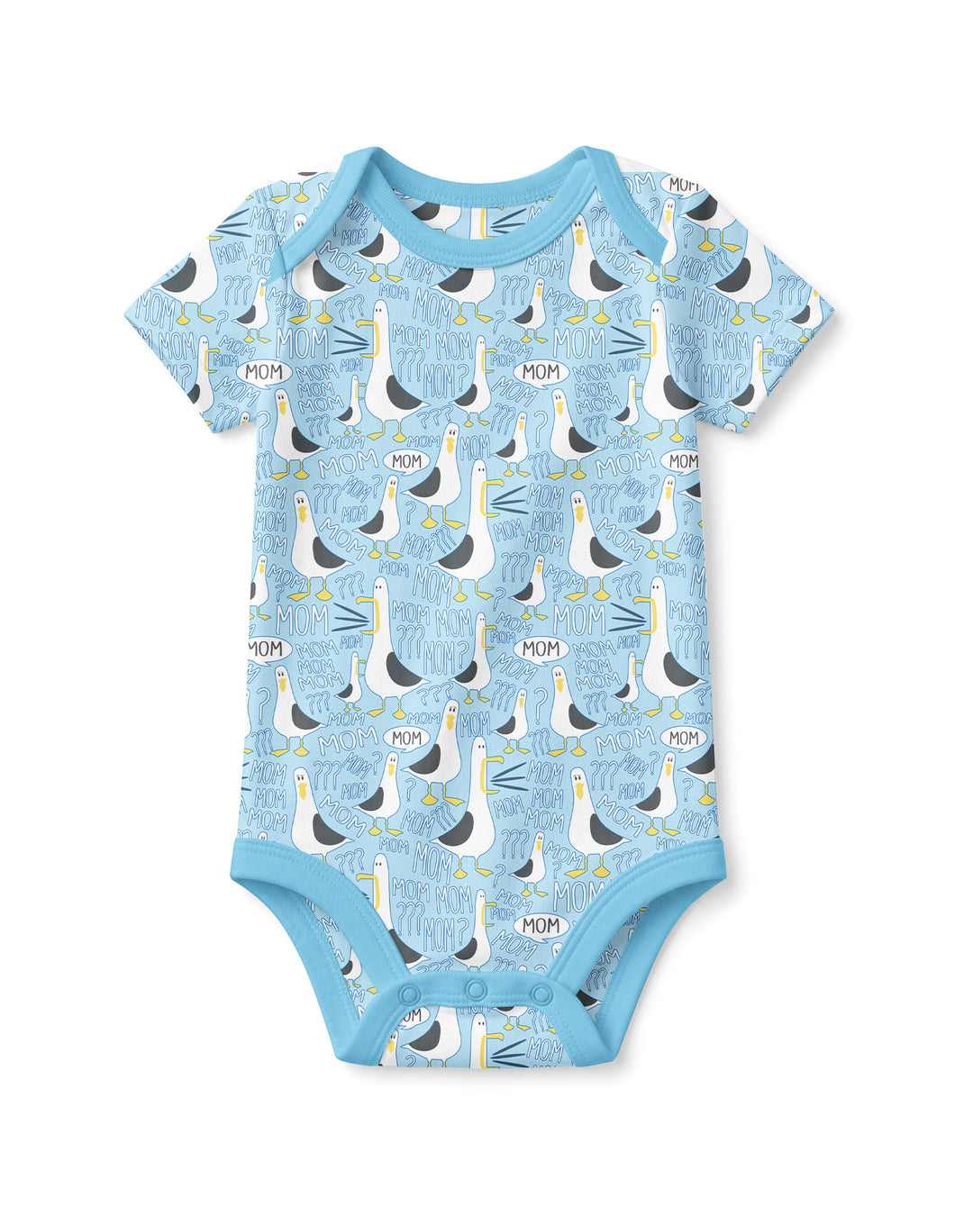 Gerippte Babykleidung mit individuellem Foto - Weich &amp; Skizzenhaft