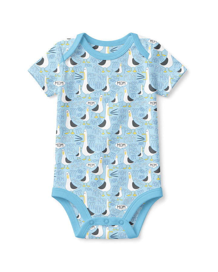 Gerippte Babykleidung mit individuellem Foto - Weich &amp; Skizzenhaft