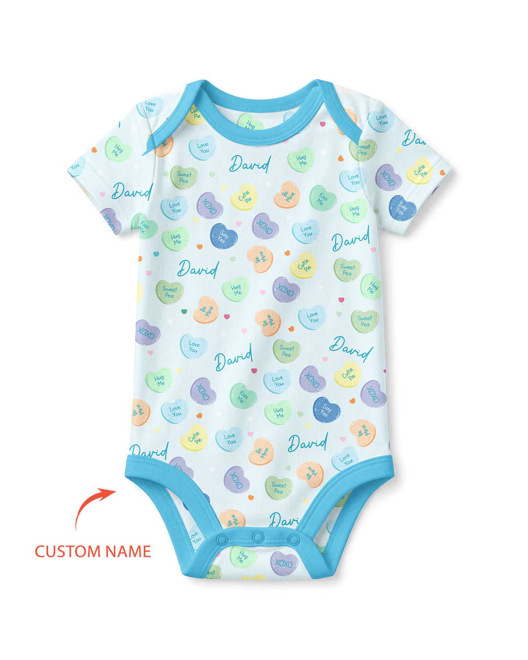 Gerippte Babykleidung mit individuellem Foto - Weich &amp; Skizzenhaft