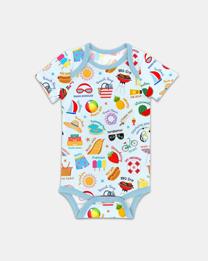 Gerippte Babykleidung mit individuellem Foto - Weich &amp; Skizzenhaft